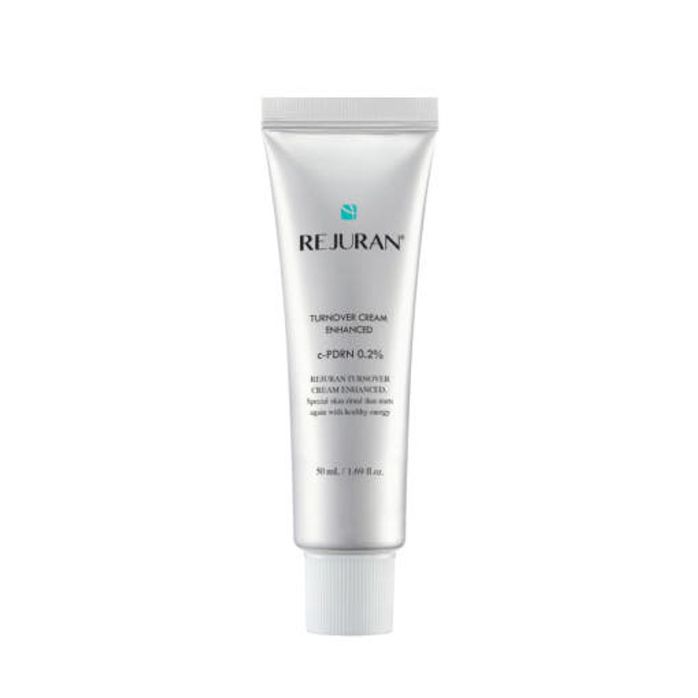 REJURAN Turnover Cream Enhanced 1.69 fl.oz. – DOT™ c-PDRN | Deep Hydration & Brightening Moisturizer | Skin Texture & Glow Renewal Cream _ Made in KOREA